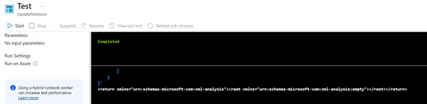 omnidata updating partitions in power bi