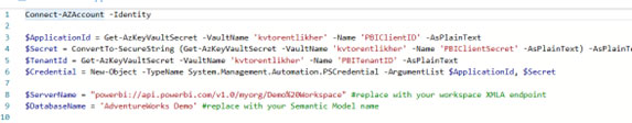 omnidata updating partitions in power bi