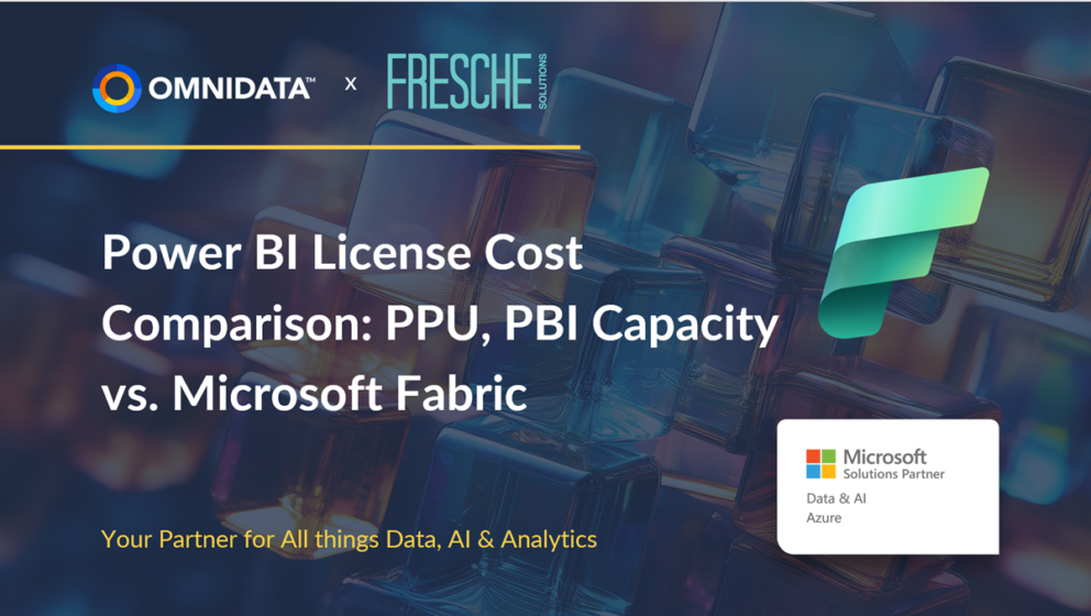 Power BI License Cost Comparison - PPU, Capacity, Microsoft Fabric